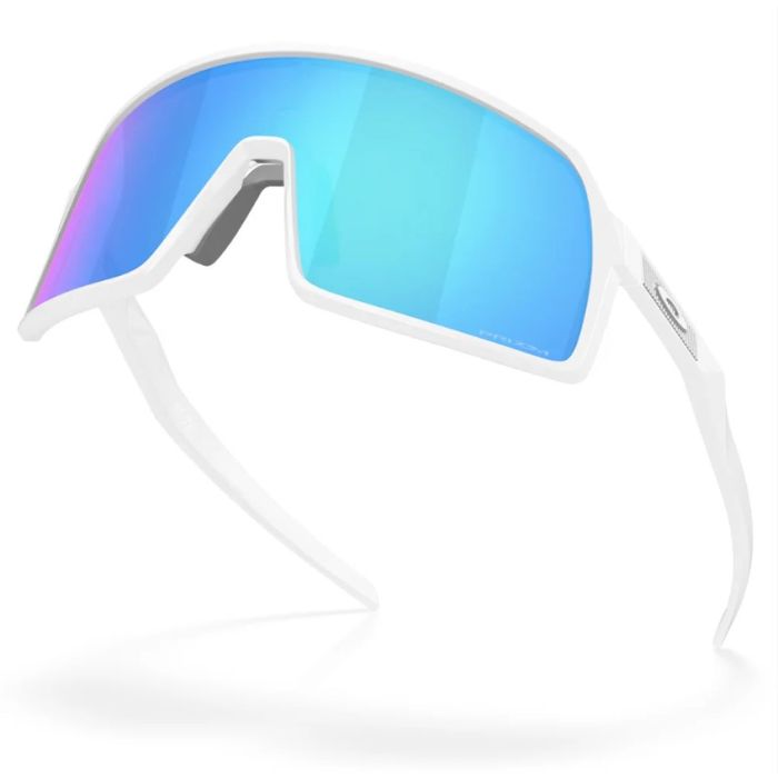 &Oacute;culos Ciclismo Oakley Sutro S Matte White Prizm Sapphire