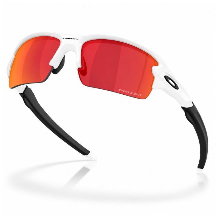 Óculos Ciclismo Oakley Flak 2.0 S Polished White Prizm Field