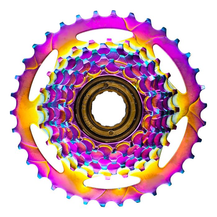 Catraca Roda Livre 7v Rosca 14-34 De Bike Rainbow Camaleão