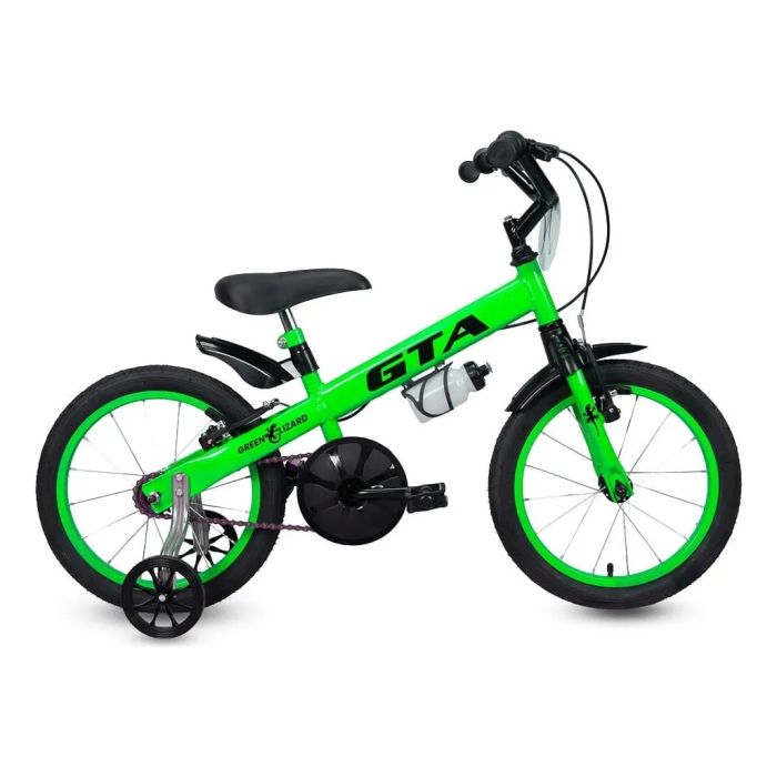 Bicicleta Infantil Aro 16 green lizard