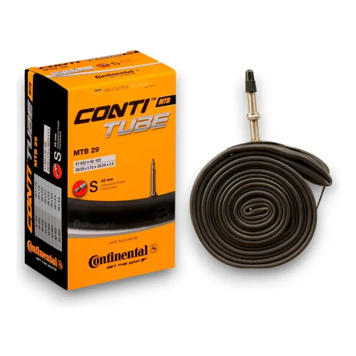 Câmara Ar de Bicicleta Continental MTB 29x2.25 Presta 42mm