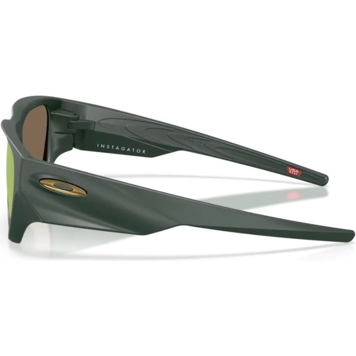 Óculos de Sol Oakley Instagator – Matte Hunter Green com Lentes Prizm™ Rose Gold