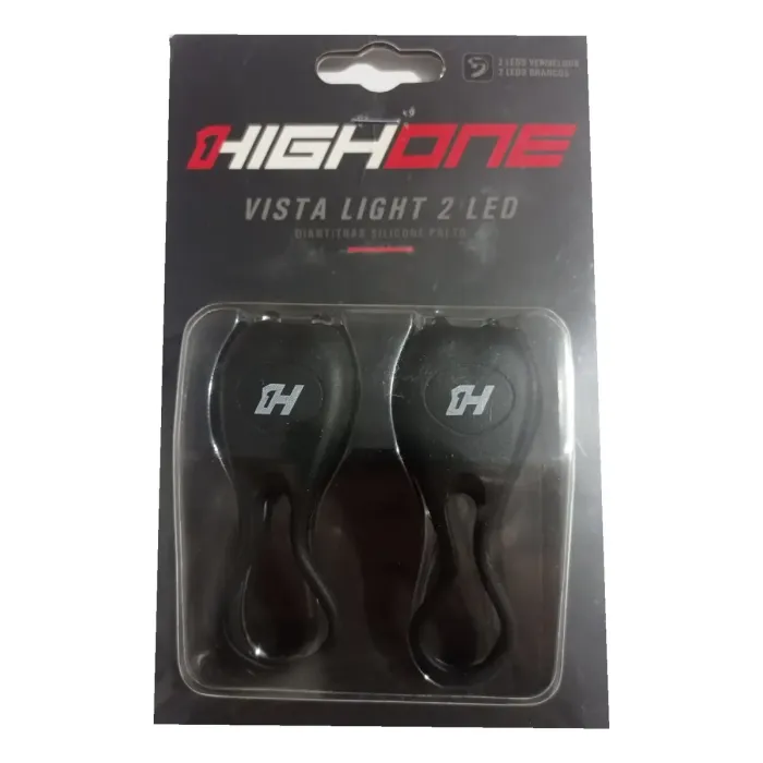 Par Sinalizadores High One Vista Light Diant/tras 2 Led Pto