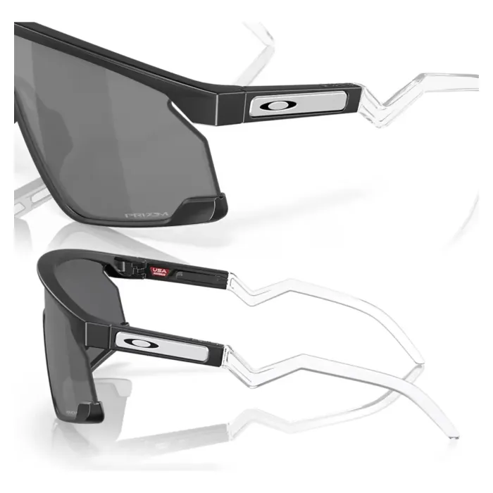 Óculos Ciclismo Oakley BXTR Matte Black Prizm Grey