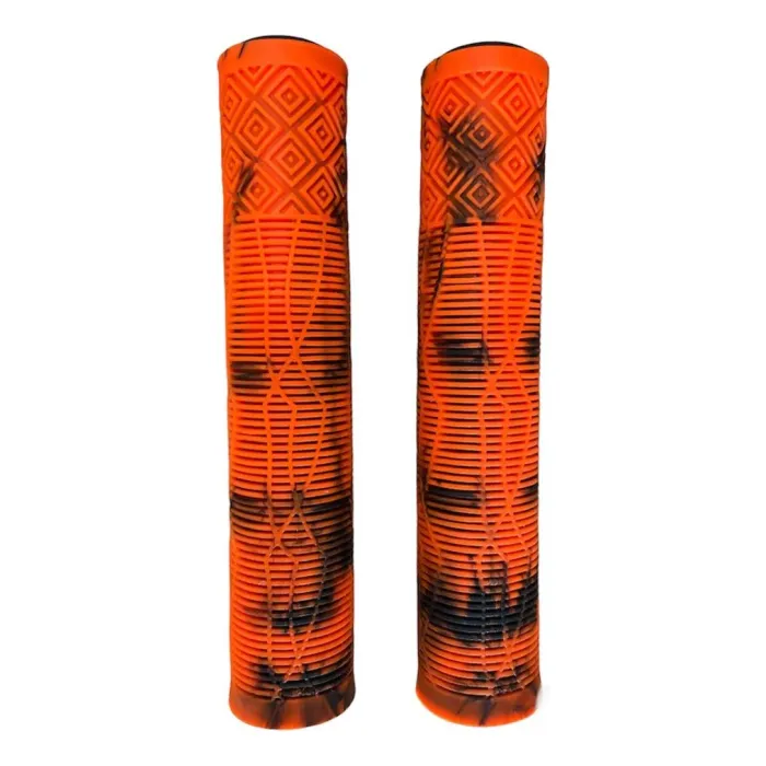 Par De Manoplas Punho Luva Tipo Gios 165mm Laranja