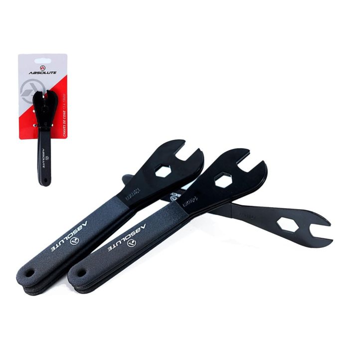 Kit Jogo Chaves De Cone Cubo Absolute 13-19mm 7 Pe&ccedil;as A&ccedil;o