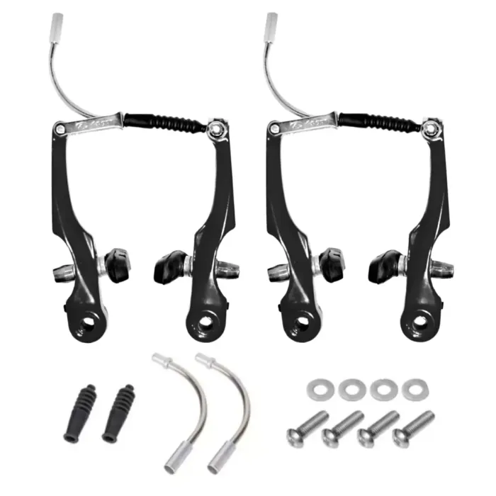 Freio V-Brake Logan LB-919 Alumínio Preto Dianteiro e Traseiro Bicicleta