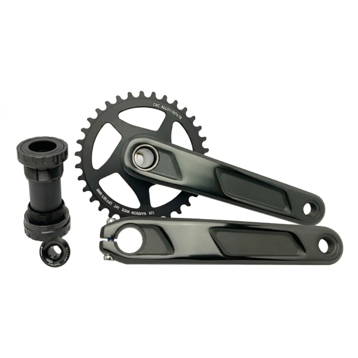 Pedivela Bike Alumínio Integrado 34d Direct Mount 10v 11v 12v Mtb