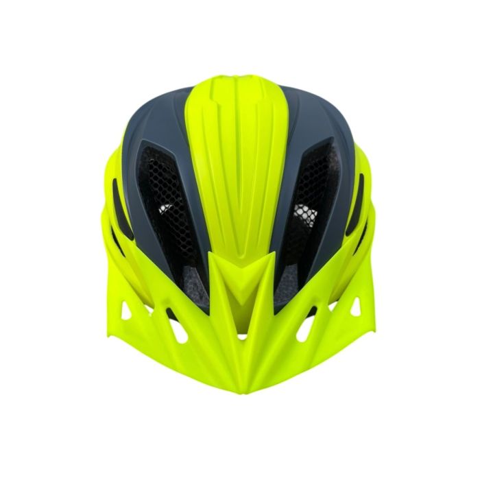 Capacete GTS Racing Series com Led Grafite/Amarelo
