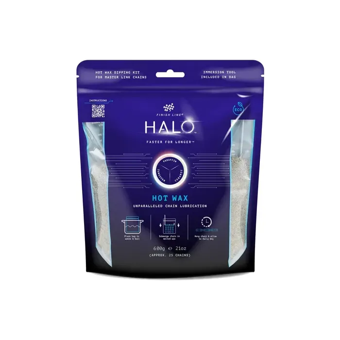 Lubrificante Corrente D/ Bike Finish Line Halo Hot Wax 600g