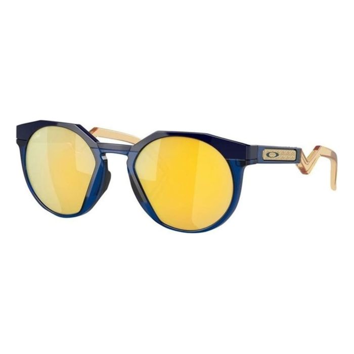 Óculos Oakley HSTN Navy Blue Prizm 24K Polarizado Mbappé