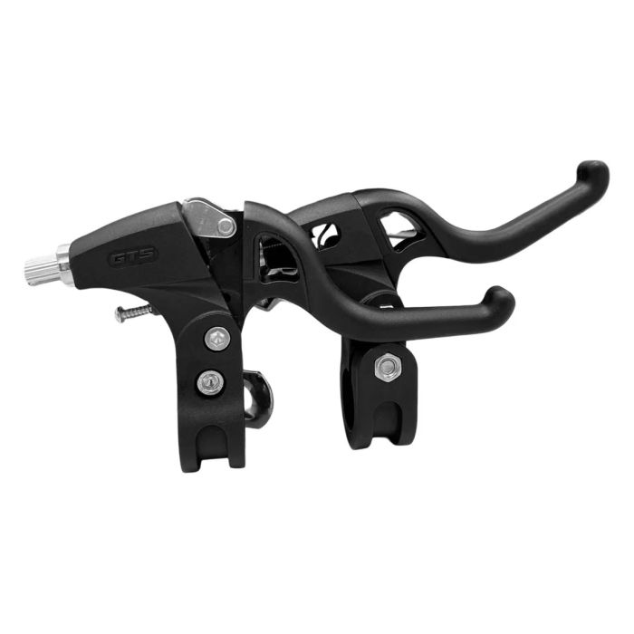 Par De Manetes Maçaneta Gts V-brake Nylon Preto