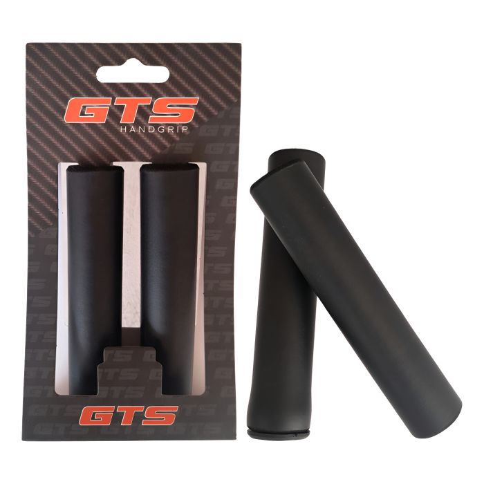 Manopla Silicone Gts Soft Bike Hand Grip Super Macia Preto