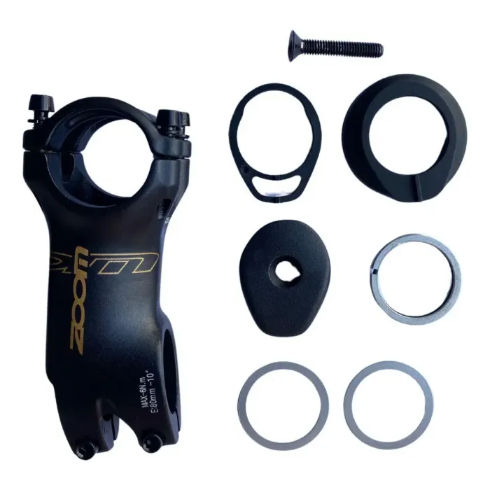 Suporte Guidão Zoom 31.8 x 80mm Alumínio 7° Graus 