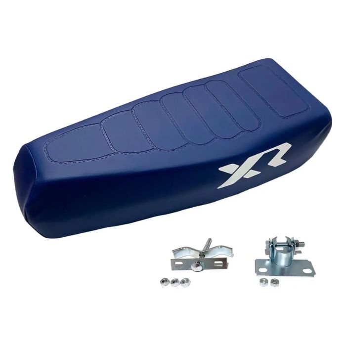Banco De Mobilete P/fixar No Bagageiro XR Bicicleta Azul