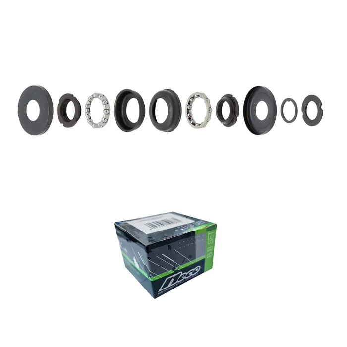 Movimento central Paco 45mm preto 10 peças
