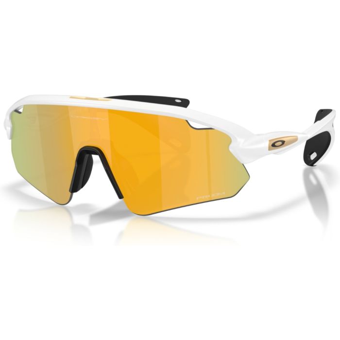 Óculos Ciclismo Oakley Stunt Devil A Matte White Prizm 24K