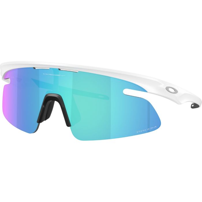 Óculos Ciclismo Oakley RSLV Lite Matte White Prizm Sapphire