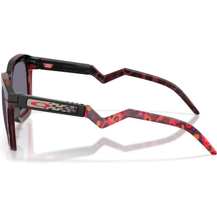 Óculos de Sol Oakley HSTN Sq Troy Lee Designs – Matte Black com Lentes Prizm™ Sapphire