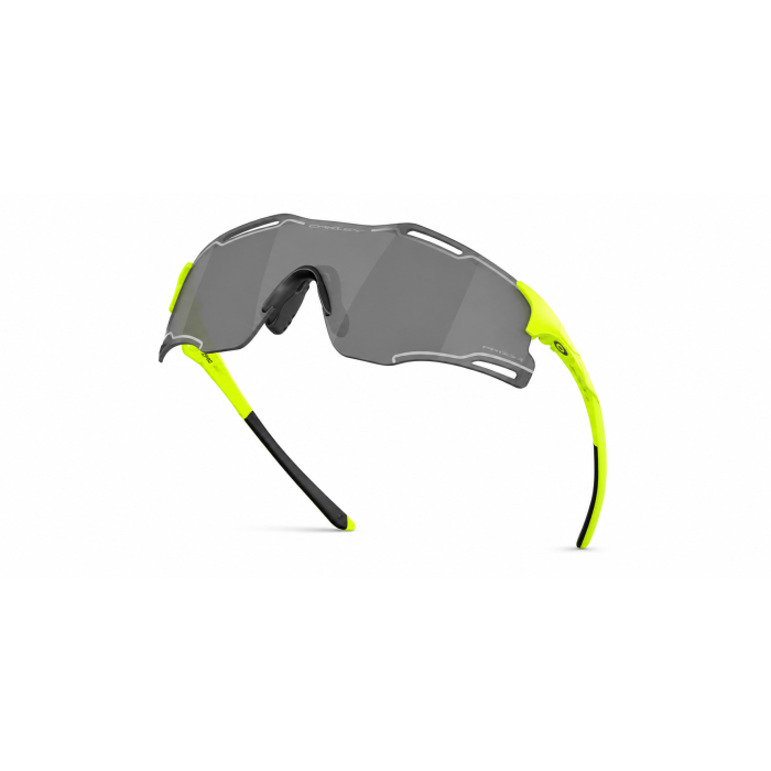 Óculos Ciclismo Oakley Cybr Zero Matte Retina Burn Prizm W/ Silver Ink