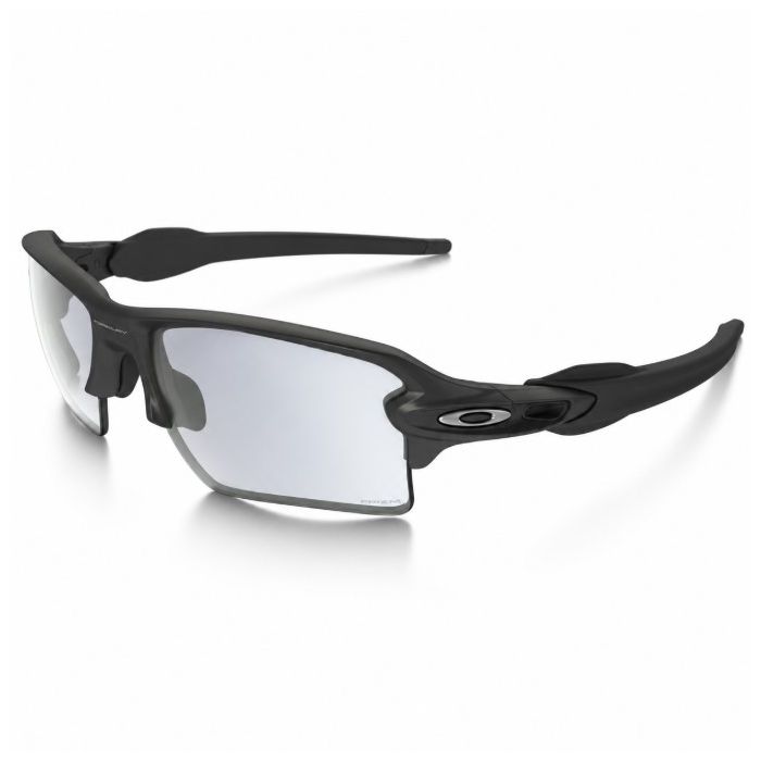 Óculos Ciclismo Oakley Flak 2.0 XL Steel Clear 50% Black Irid Photo