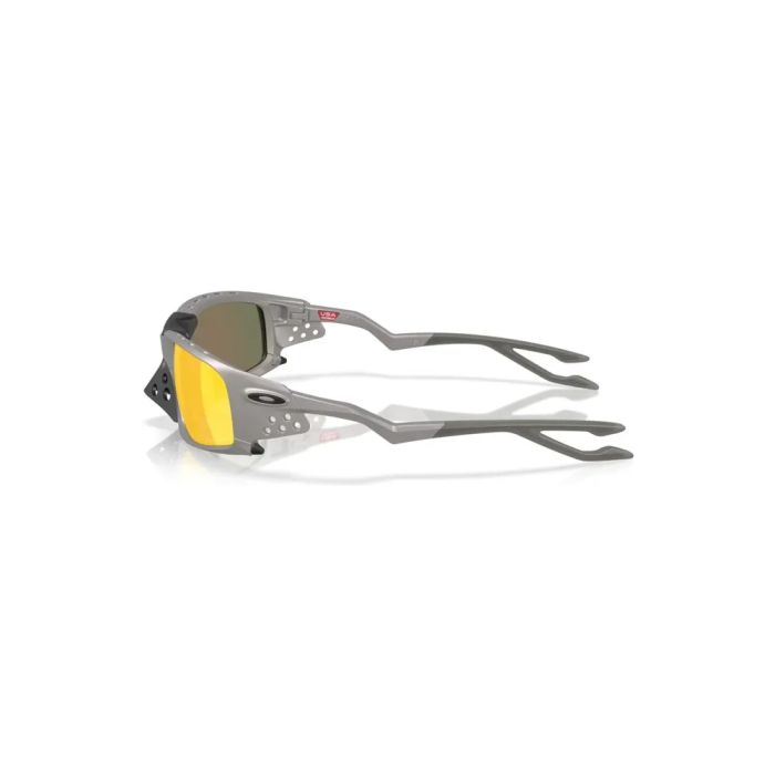 Óculos de Sol Oakley Plantaris SQ – Titanium com Lentes Prizm™ Ruby