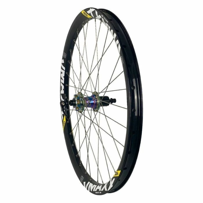 Roda Vmaxx para Wheeling (par) - Aro 26/32f Preto Fosco/ Cubo Camaleão