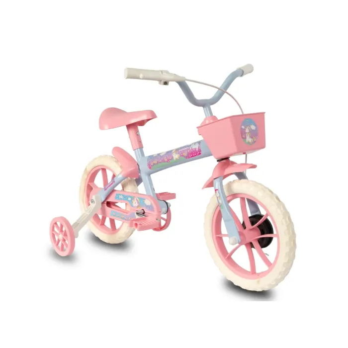 Bicicleta Infantil Verden Paty Aro 12 Cestinha E Rodinhas 