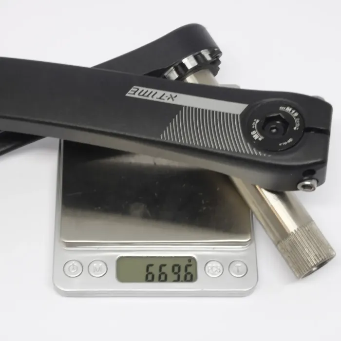 Pedivela Integrado 3mm X-time Offset Alumínio C/ Braço 170mm