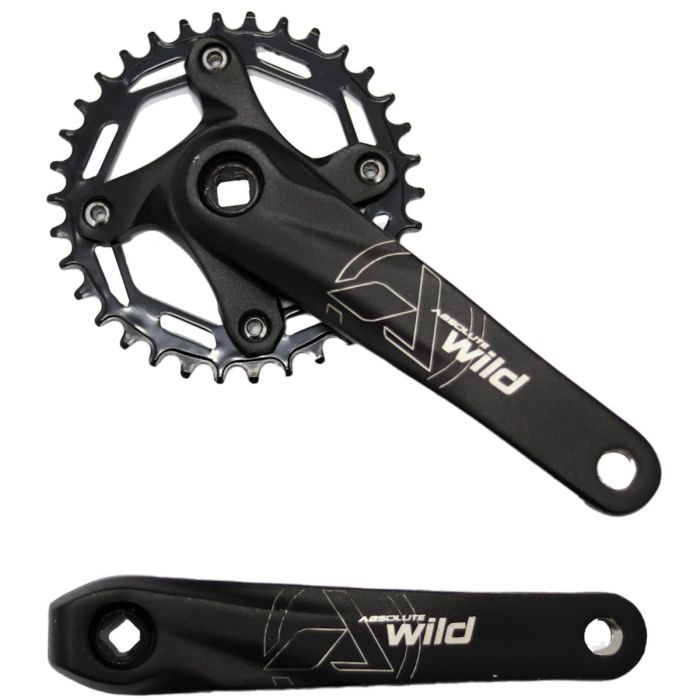 Pedivela Alumínio Absolute Wild Coroa Single 34d 175mm