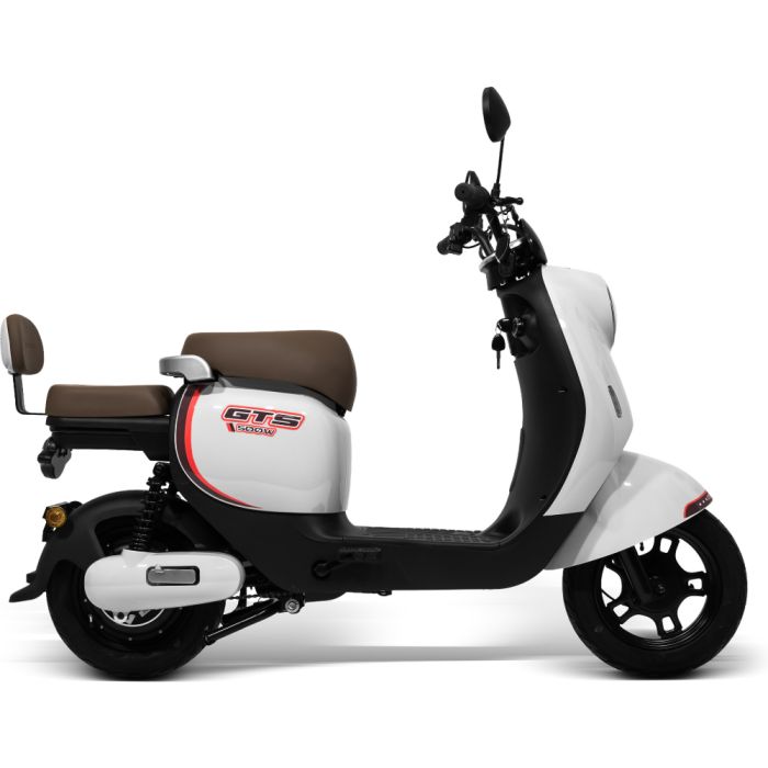 Bicicleta Scooter Elétrica GTS C6 500w Branca