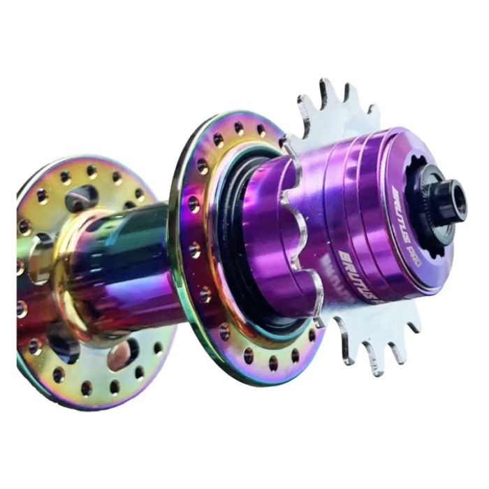Kit Conversão Single Speed Brutus Pro 16 Dentes Hg 8 A 12v Roxo