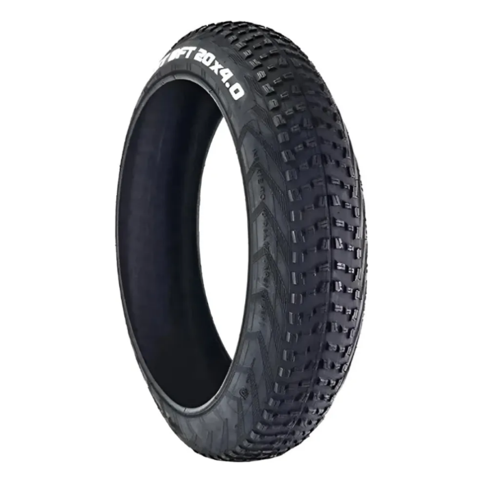 Pneu Arisun Gordo 20x4.0 Bike Elétrica Mobilete E-bike Street Go Preto 