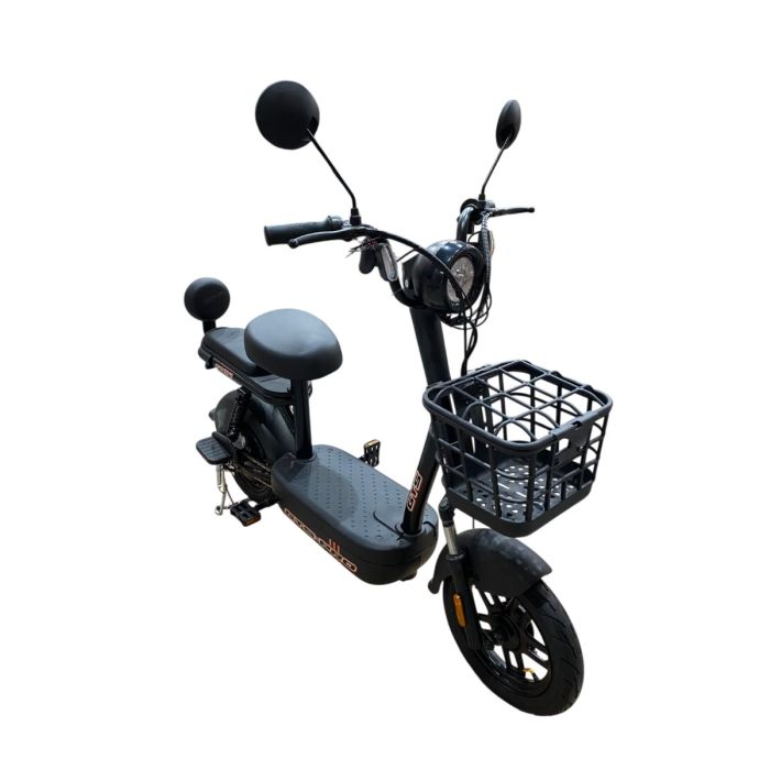 Bicicleta Scooter Elétrica 500w Gts Super Power Preta