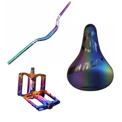 Kit Guidão Selim e pedal absolute Brutos do Grau Camaleão