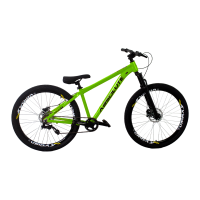 Bicicleta Nero 5 do Grau Dirt Absolute Single Verde Freio Hidráulico