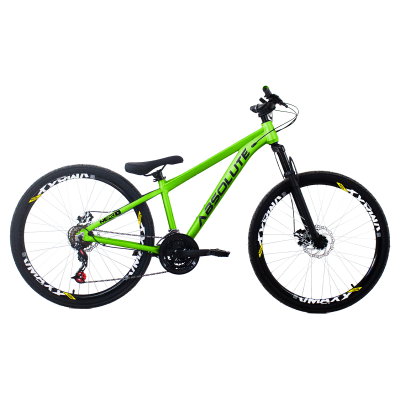 Bicicleta aro 26 Nero 5 do Grau Freeride Absolute 21v Verde