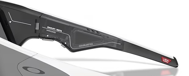 Haste e eletrônica do Oakley Meta Vanguard